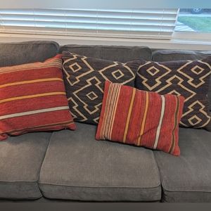 Kilim Throw Pillows (set of 4 or pair) - bohemian organic modern Pottery Barn